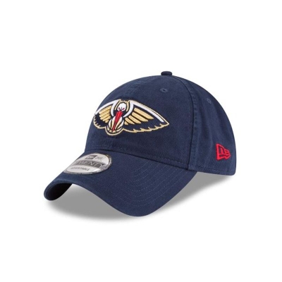 Blue New Orleans Pelicans Hat - New Era NBA Core Classic 9TWENTY Adjustable Caps USA9548061